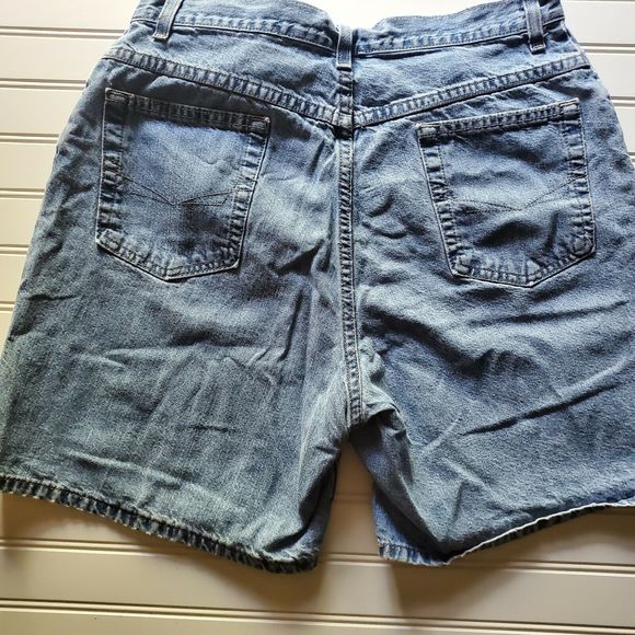 vintage 80's high waisted mom jean shorts sz 30 12 - Picture 6 of 6